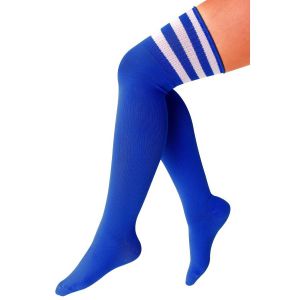 Cheerleader Kousen Donker Blauw / Wit