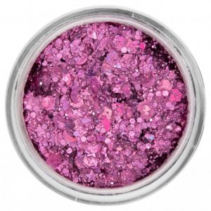 Chunky Glitter Cream Fuchsia Roze