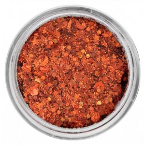 Chunky Pressed Glitter Cream Oranje
