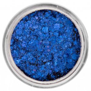Chunky Glitter Cream Cobalt Blauw