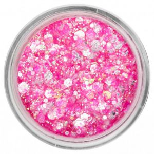 Chunky Glitter Cream Neon Roze Candy