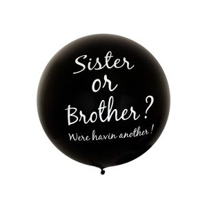 Reuze Ballon Sister or Brother 91 cm