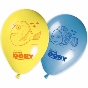 Finding Dory ballonnen 28 cm (8 stuks) | Helium geschikt