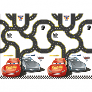 Disney Cars Tafelkleed – Lightning McQueen Feest Tafelkleed