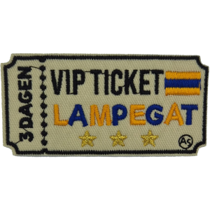 Embleem Lampegat Nr. 5051 VIP Ticket