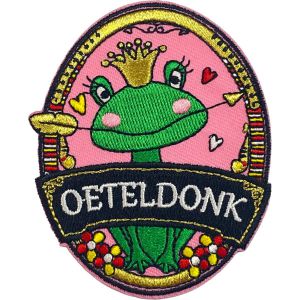 Embleem Oeteldonk Nr. 1380 Nie Geneukt Wel Genaaid