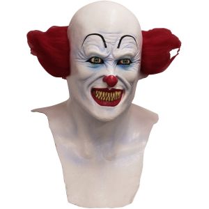 Scary Clown Volledig Hoofdmasker