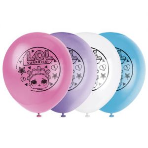 LOL Surprise ballonnen 8 stuks 30 cm latex | De Feestspecialist XXL