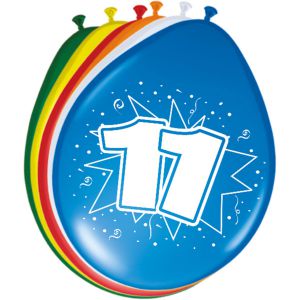 Verjaardag Feestartikelen 11 Jaar De Feestspecialist Xxl