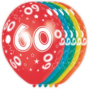 (p) Ballonnen 50 Jaar (12 stuks)