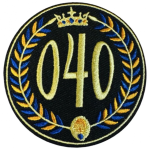 Embleem Lampegat Nr. 5051 Rugembleem Lauwerkrans