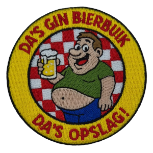 Embleem Brabant Nr. 318 Goed geil & nie bang