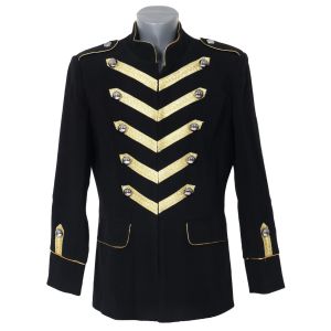 Heren Jas Zwart Blackmen