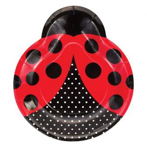 Bordjes Lieveheersbeestje Shape 8 stuks 24 x 21,5 cm kopen