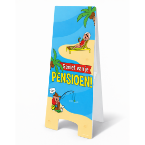 Vlaggenlijn Geniet van je Pensioen 