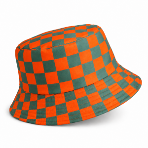 kruikenstad vissershoedje groen oranje buckethat kopen
