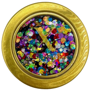 X-Sins Glitters Dottie Rainbow