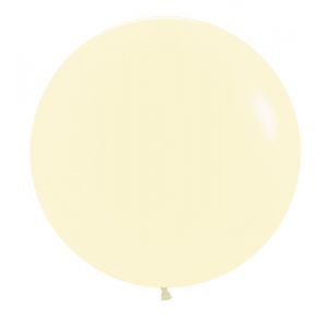Ballon Pastel Mat Geel R24
