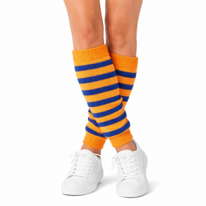 Beenwarmers Lampegat blauw oranje