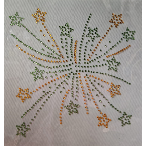 Kruikenstad Strass Rug Nr. 8209 Vuurwerk