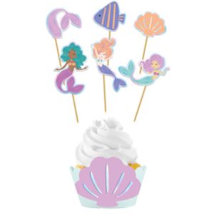 Cupcake Deco Set Zeemeermin Magic