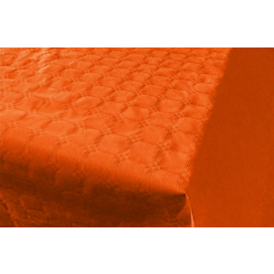 Oranje Damast Tafelkleed Rol