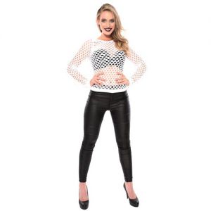 Shirt Visnet Stretch Wit