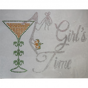 Kruikenstad Strass Rug Nr. 8206 Glas Girl's Time