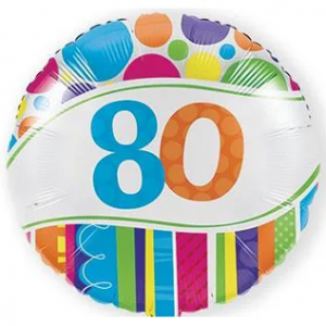 Ballon 80 jaar