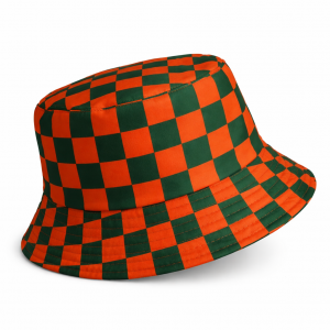 Vissershoedje Kruikenstad Groen Oranje