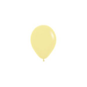 Ballon Pastel Mat Geel R5