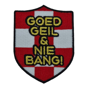Embleem Brabant Nr. 318 Goed geil & nie bang