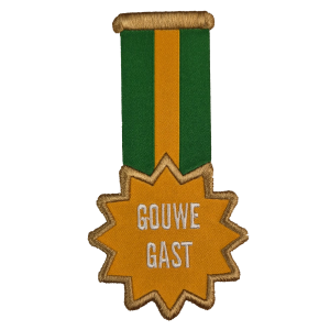Embleem Kruikenstad Nr. 300 Gouwe Gast