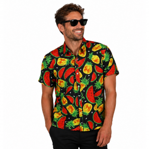 Hawaï blouse fruit korte mouwen kopen