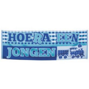 Banner Hoera een Jongen