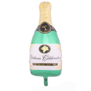 Folieballon Champagne Fles 50x100 cm