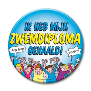 Button XL Zwemdiploma