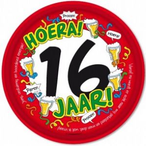 Dienblad 16 Jaar