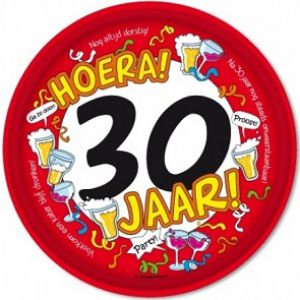 Dienblad 30 Jaar