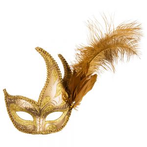 Oogmasker Venice Prezioso Goud