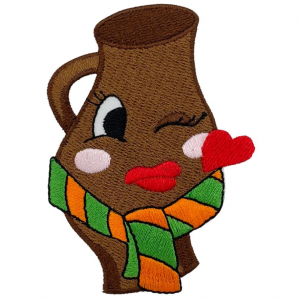 Embleem Kruikenstad Nr. 285 Meske Kussend