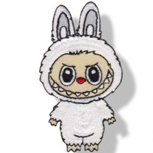Embleem Labubu Nr. 2205 Wit