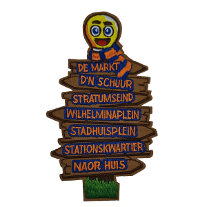 Embleem Lampegat Nr. 5036 Straatnamen