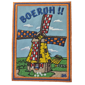 Embleem Lampegat Nr. 5049 Boeruh met Molen
