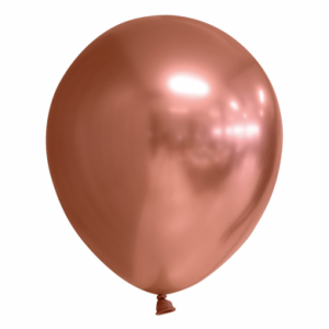 Latex ballonnen Chrome Koper