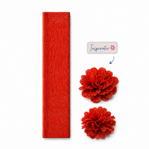 Crêpepapier Rood