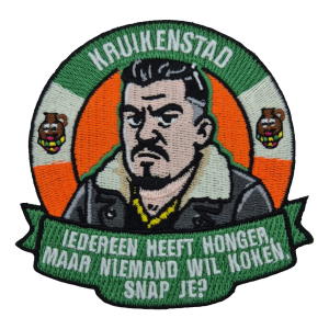 Embleem Kruikenstad Nr. 297 Iedereen heeft honger ......