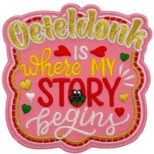 Embleem Oeteldonk Nr. 1381 Where my story begins