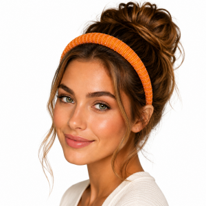 Glitter Haarband De Luxe Oranje kopen