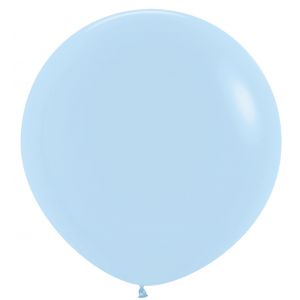 Ballon Pastel Mat Blauw R36